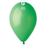  12in Standard. Light Green Latex Balloons 100 pieces