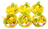  Easter Chicks Décor Set 6Pcs