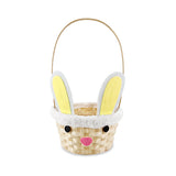Easter Bamboo Bunny Basket Assorted.