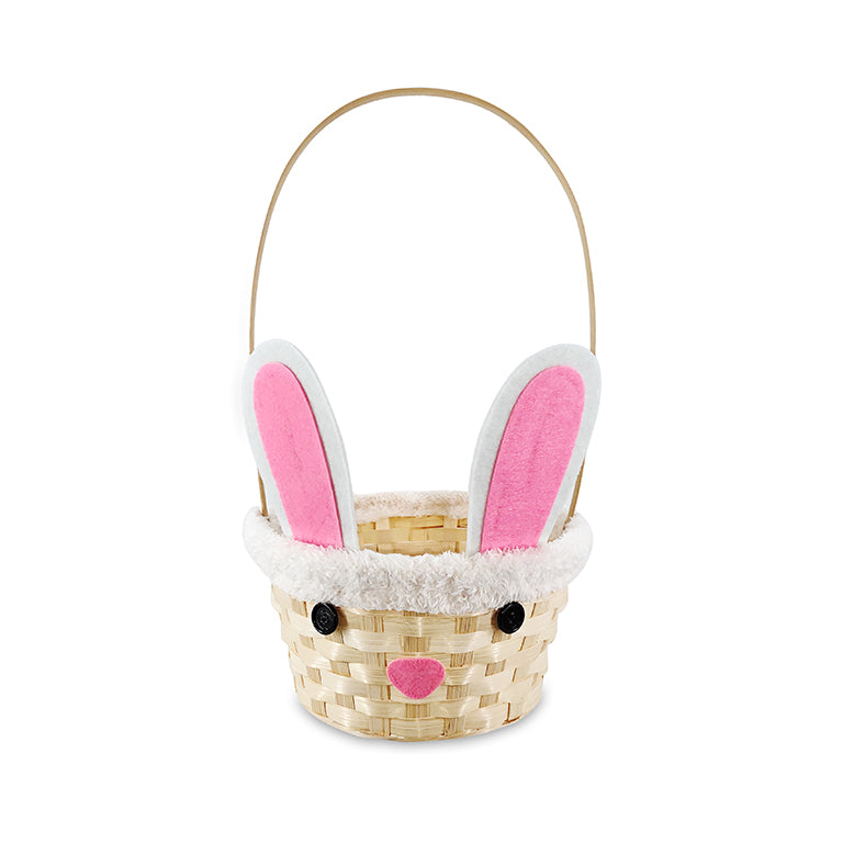 Easter Bamboo Bunny Basket Assorted.