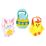 Easter Felt Basket Assorted