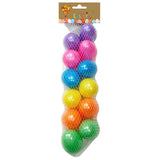 Easter Filler Eggs 6cm Pearl Colours 12Pcs/Pk