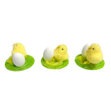 Easter Chick Decoration 9cm 2Pcs/Box