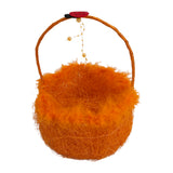 Easter Basket Orange 18cm