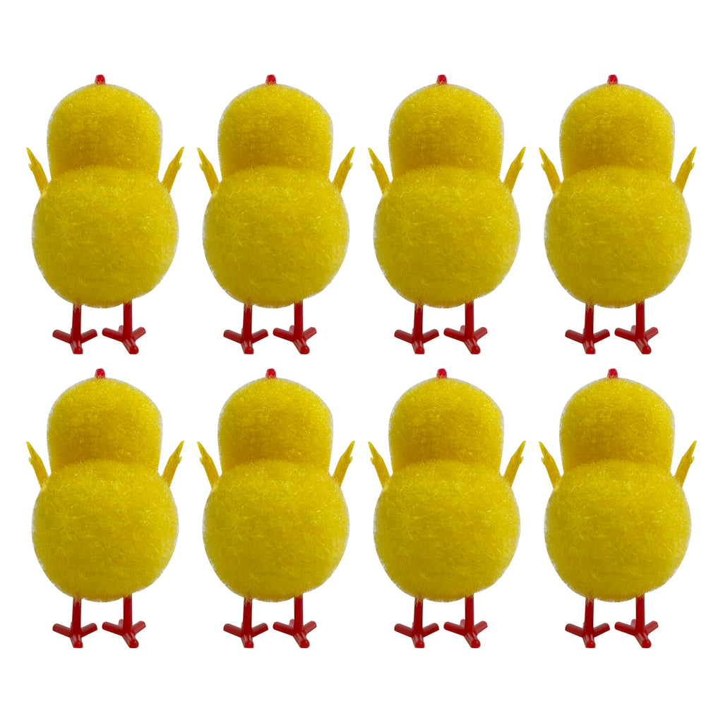 Easter Chick Decorations 8Pcs/Pk