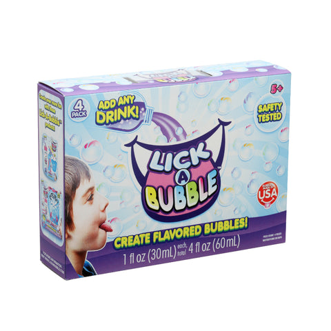 Imperial 4 Pack Lick-A-Bubble
