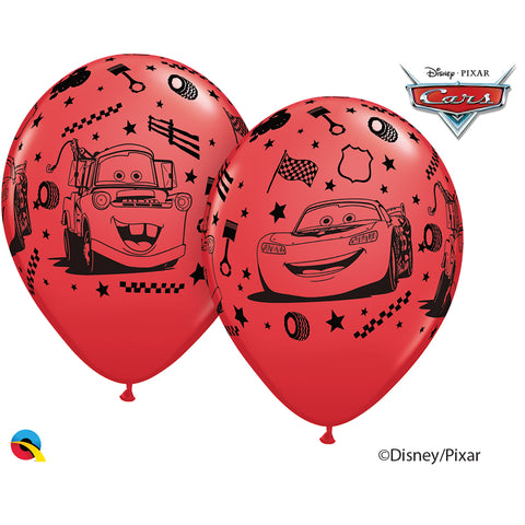  Dnpx Lightning Mcqueen & Mater 12In Round 06 pieces Red