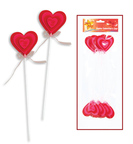  31cm Heart Picks