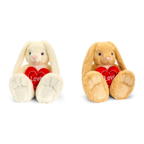  Bunny With Heart 2 Asstd 25cm