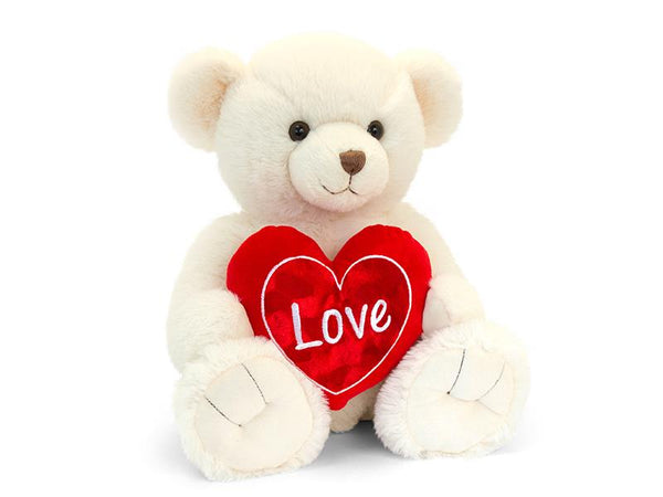  Cream Snuggles Bear With Heart 30cm