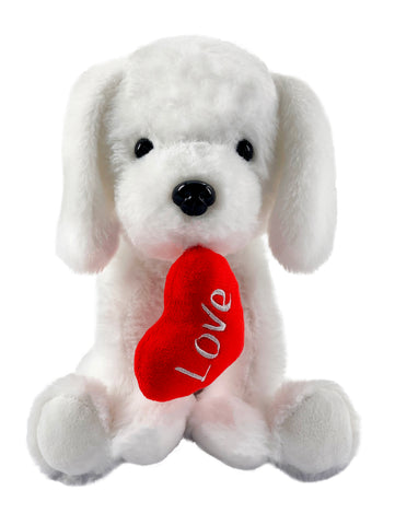 Dog with Heart 25cm