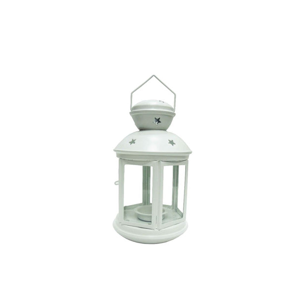 Lantern Candle Holder White 21X12Cm