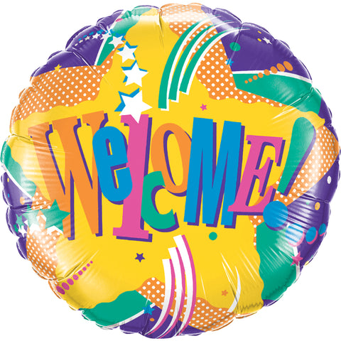 Welcome! Foil Balloon