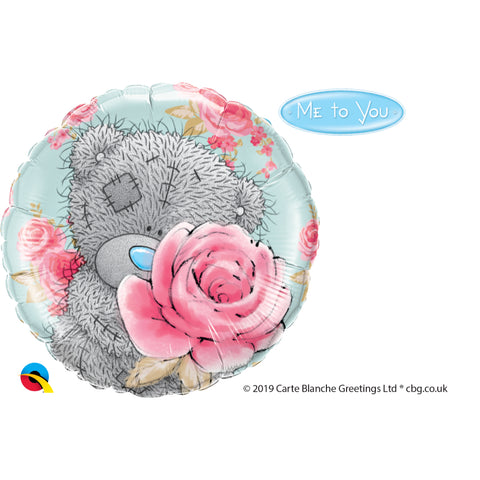  Tatty Teddy Birthday Roses Round Foil Balloon