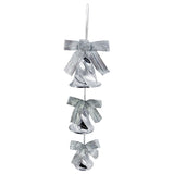 Christmas Bells Cluster Silver 35Cm
