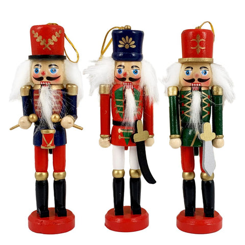 Nutcracker Decoration 15Cm 3Pcs/Box