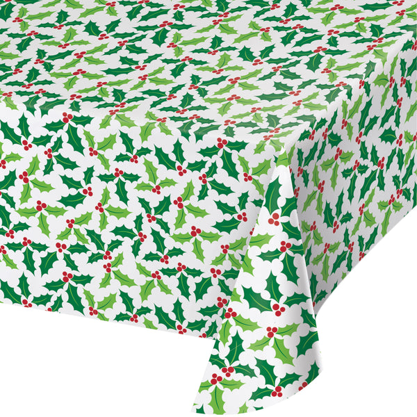  Holly Tablecover Flannel Backed Vinyl Material