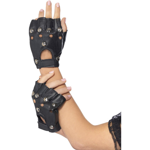 Punk Gloves Black