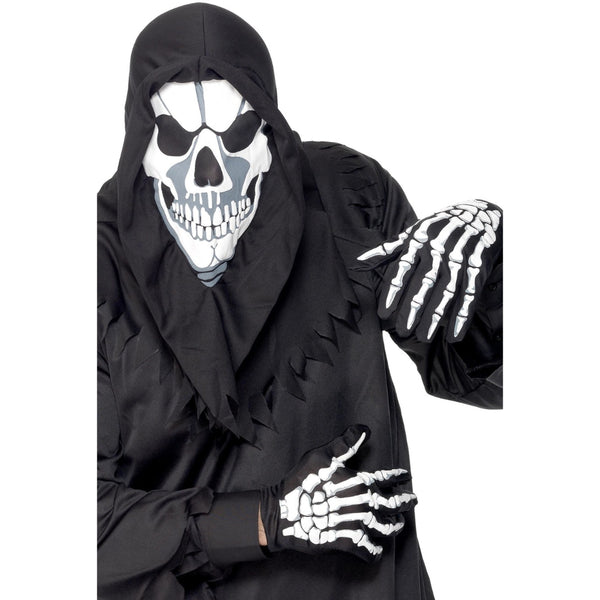Skeleton Instant Kit With Hood & Gloves