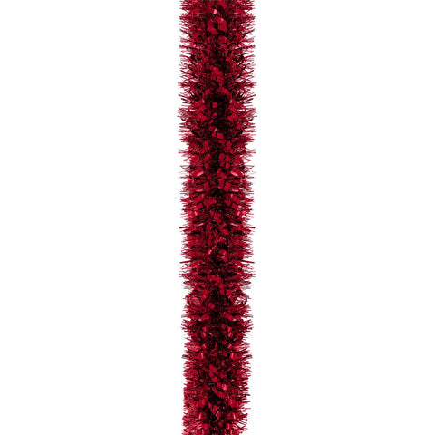 Christmas Tinsel Garland Red 200X7Cm