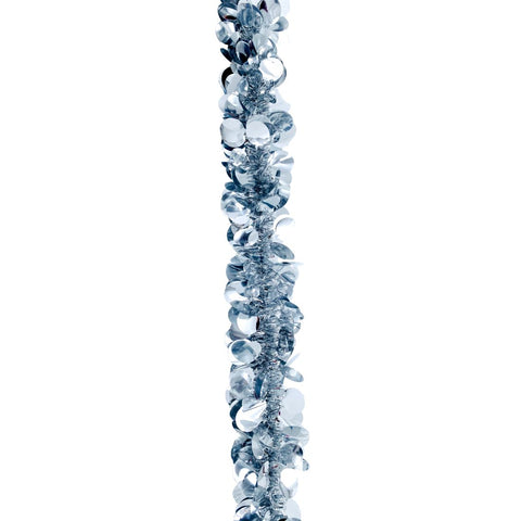 Christmas Tinsel Garland Silver 200X7Cm