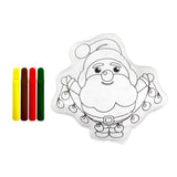 Santa Diy Painting Soft Toy
