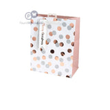 Metallic Spots Medium Gift Bag