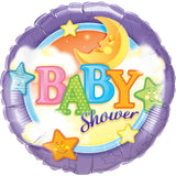 Baby Moon And Stars Foil Balloon
