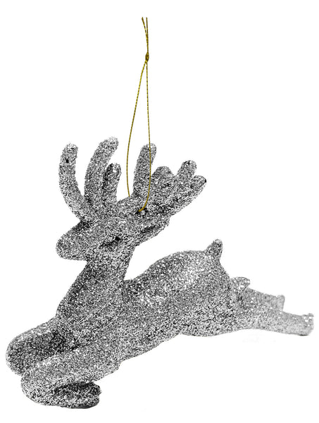 Hanging Deer Decoration Silver Box
