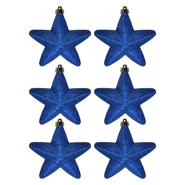 Hanging Star Glitter Blue Box