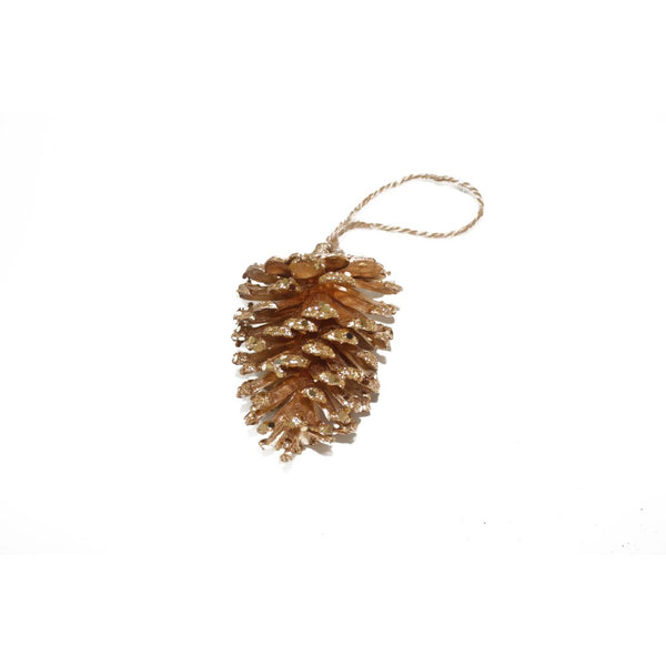 Deluxe Cones Gold With Glitter 2Pcs/Pk 8X5Cm