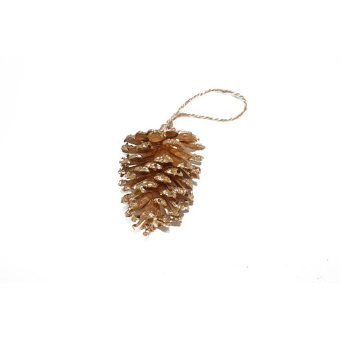 Deluxe Cones Gold With Glitter 2Pcs/Pk 8X5Cm