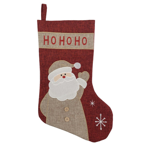 Santa Ho Ho Ho Stocking 46Cm