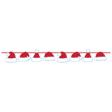  Santa Hats Ribbon Banner 