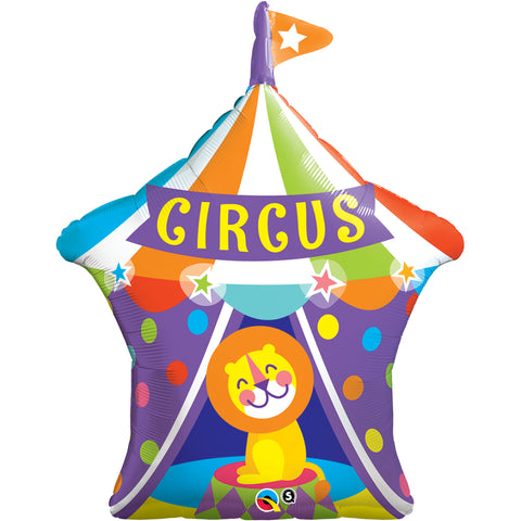 Big Top Circus Lion Foil Balloon