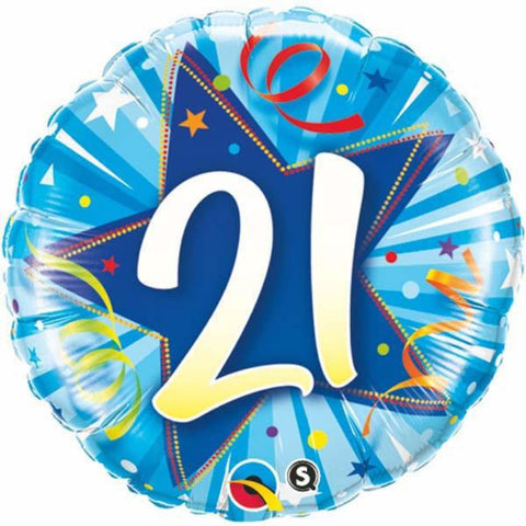Shining Star Bright Round Foil Balloon