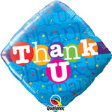 Thank You Colorful Dots Foil Balloon
