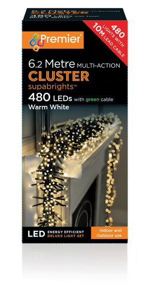 Cluster Warm White 480 LEDs