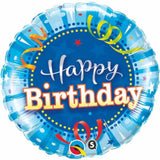 Birthday Bright Round Foil Balloon