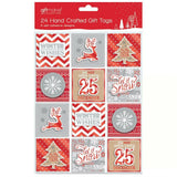  Contemporary H/Crafted Tags 24 pcs/pack