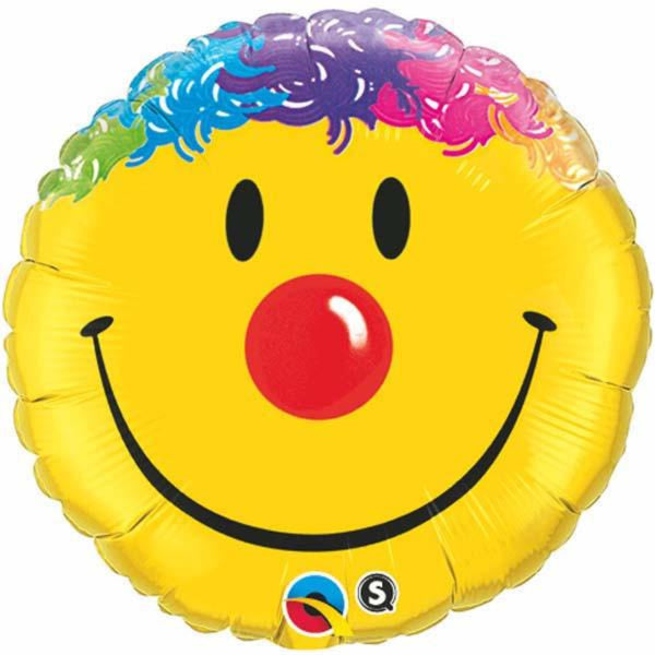  Round Smile Face Foil Balloon
