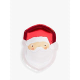  Red Foiled Santa Christmas Paper Plates 30x23cm