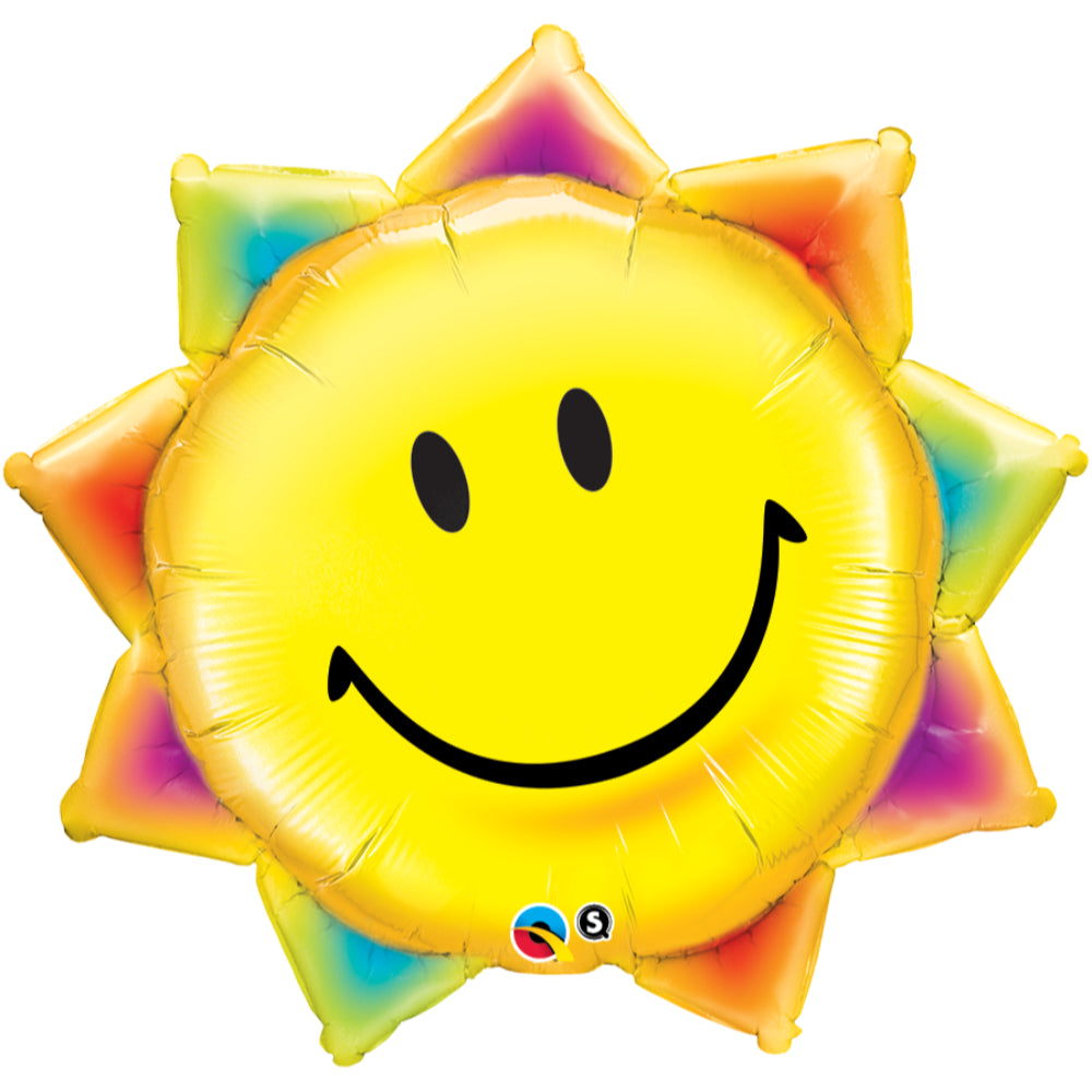 Sunshine Smile Face Foil Balloon 