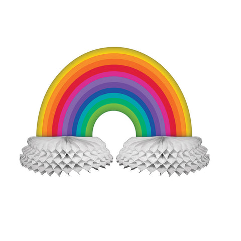  Rainbow Centerpiece Shaped Honeycomb 