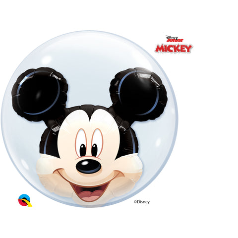  Mickey Mouse 24in Double Bubble 1Ct