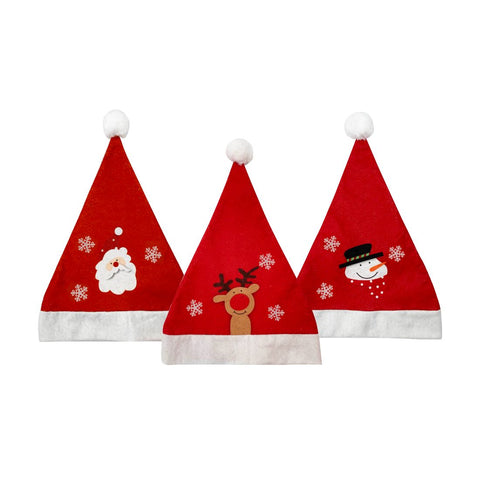 Merry Christmas Santa Hat 40Cm 1Pc Asst.