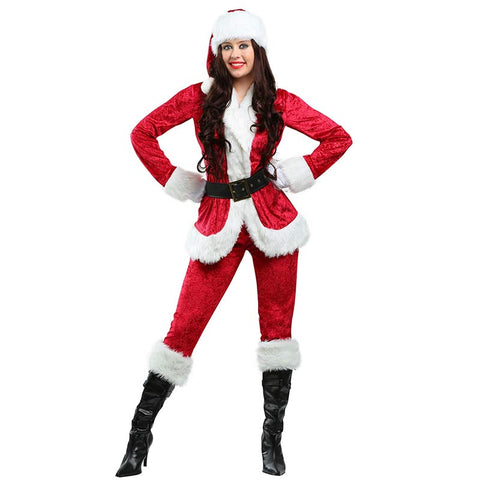  Lady Santa Costume