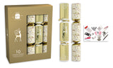 Cream & Gold Crackers