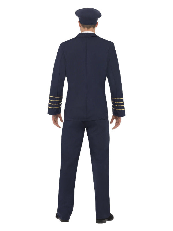 Pilot Navy Blue Costume