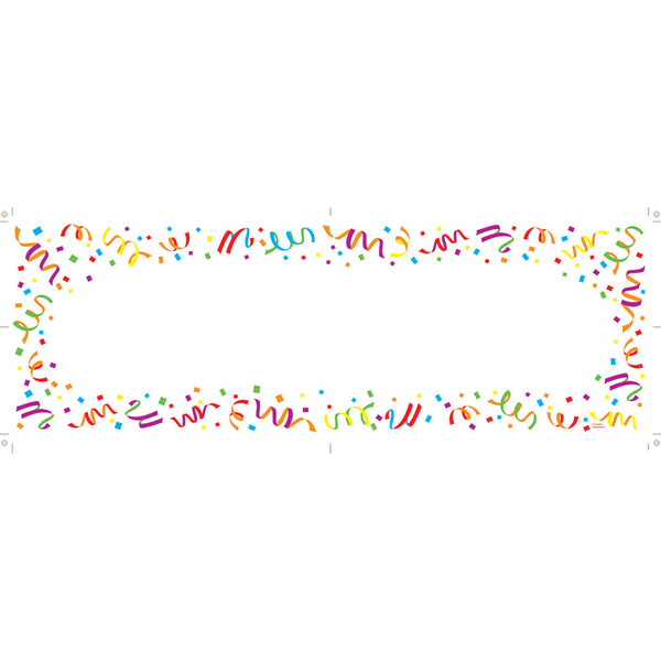  Birthday Deco Giant Party Banner Fill-In 